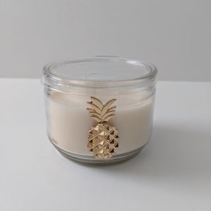 Pina Colada Gold Pineapple Candle